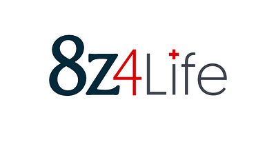 8z4Life Logo branding design graphic design logo print real estate typography