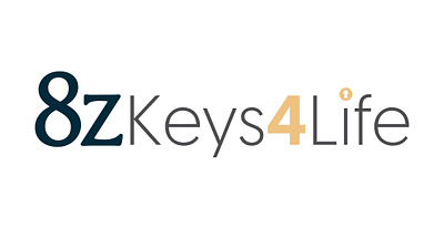 8zKeys4Life Logo branding design graphic design logo print real estate typography