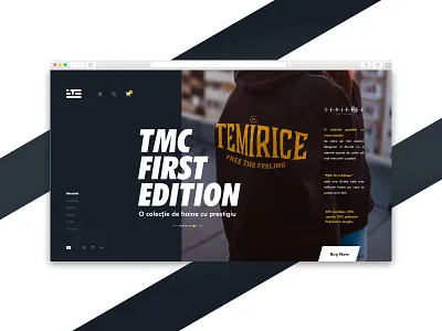 TMC Clothing Website - Modern Clothing Landing Page clean clothing clothing design clothing landing page clothing shop clothing ui clothing website ecommerce ecommerce design ecommerce website landing page minimalist modern shop design shop landing page ui web web design webdesign website design