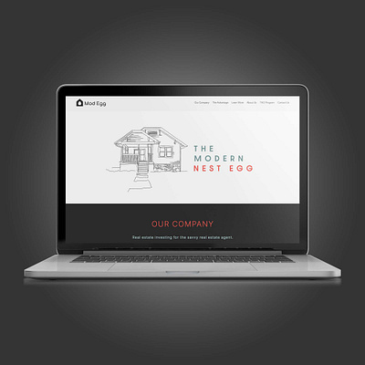 Mod Egg Website branding design digital graphic design logo site design typography website