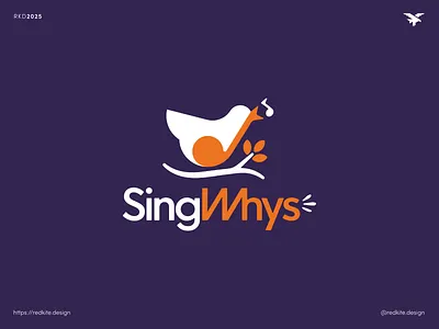 Logo and Branding for SingWhys brand identity brand identity design brand identity designer branding branding agency branding design digital design graphic design logo logo concept logo mark logo process logodesign modern logo