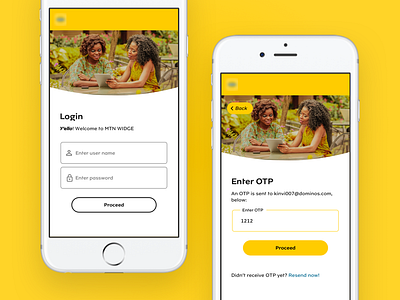 Login android app design ios landing login material mobile otp page ui ux