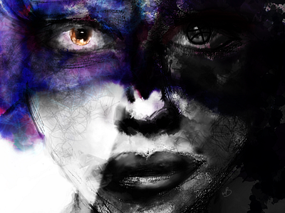 Dribbble autodesk sketchbook ballgown butterflymask digital painting digitalart fantasy girlpower magicalmask mask maskedgirl portrait portraitabstract scarred unbreakable