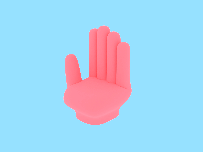 hand chair 3d animation blender chair gif hand motion motion graphics