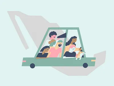 Ruta de la Libertad 1 character characterdesign digital digitalart illustration mexico poster students travel