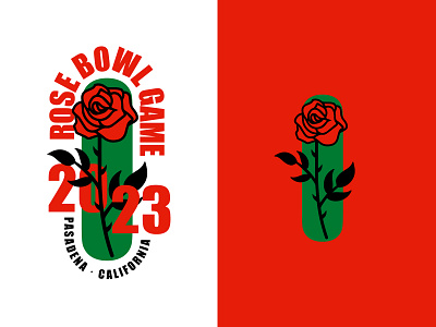 Rose Bowl Game - Concepts 2023 branding california concept design football logo nfl rose rose bowl game typography