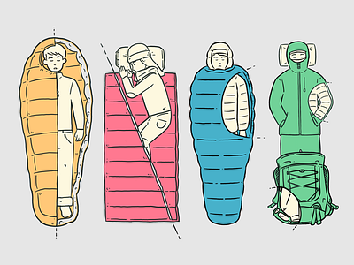 Sleeping Bags backpack hike mountain outdoor sleeping bag taiwan tent