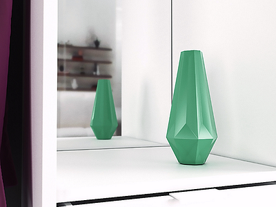 IKEA vase 3d 3dsmax furniture ikea photoshop postproduction