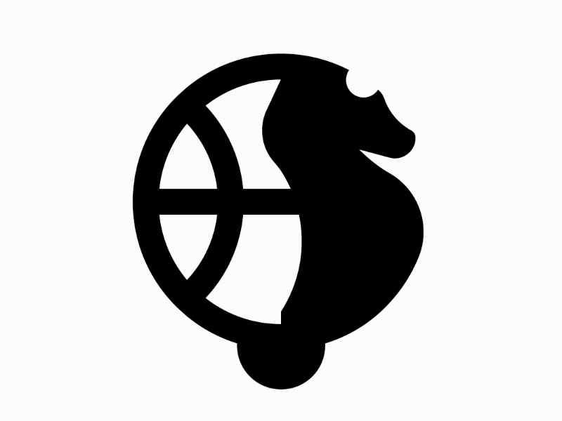 Ippicampo Logo Presentation ball basketball brand design motion presentation sport sports logo summer tournament