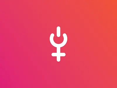 Women Empowerment Concept brand identity branding design female logo gradient icon identity identity design illustrator logo logo design logos minimalist modern power women