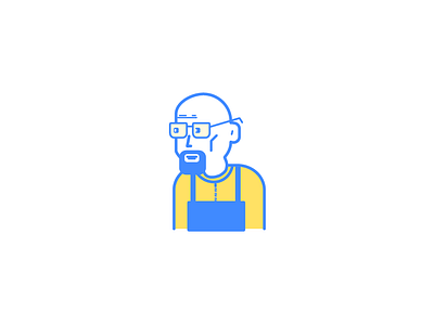 Walter White - Breaking bad 2d adobe illustrator blue breaking bad character character design creative illustrator shot vector walterwhite yellow