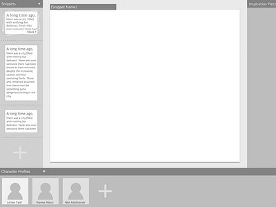 Novelly app ui web