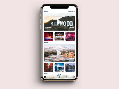 Nooflix App android app clean dribbble experience figma invision invite ios minimal sketch typography ui ux vector xd