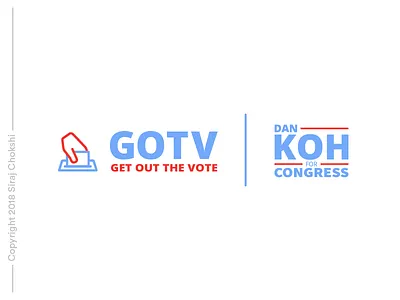 Get Out the Vote Logo campaign democracy democrat democrats get out the vote iconography logo logo design political campaign vote