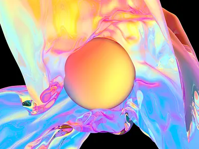 Trippy Hippy Holographic 3d abstractart acid ai artificalintelligence c4d cg cgi cinema4d colorfull dope graphic holographic illustration iridescent lsd psychedelic render scifi