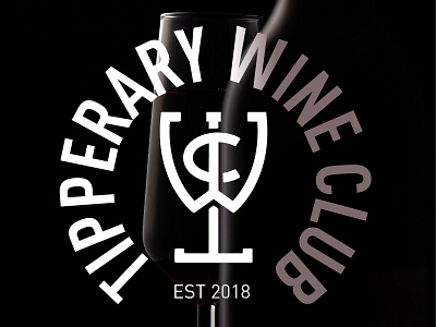 Tipperary Wine Club adobe illustrator badge design crest logo emblem logo graphic design graphic designer identity design identity designer illustrator logo logo design monogram logo vector vector art wine wine bottle wine club wine glass wine label winery