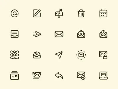Myicons β Emails, Mail line icons essential icons falt icons flat icons icon collection icon design icon pack icons icons design icons pack interface icons line icons mail icons myicons ui ui design ui designer ui icons ui kit web design web designer