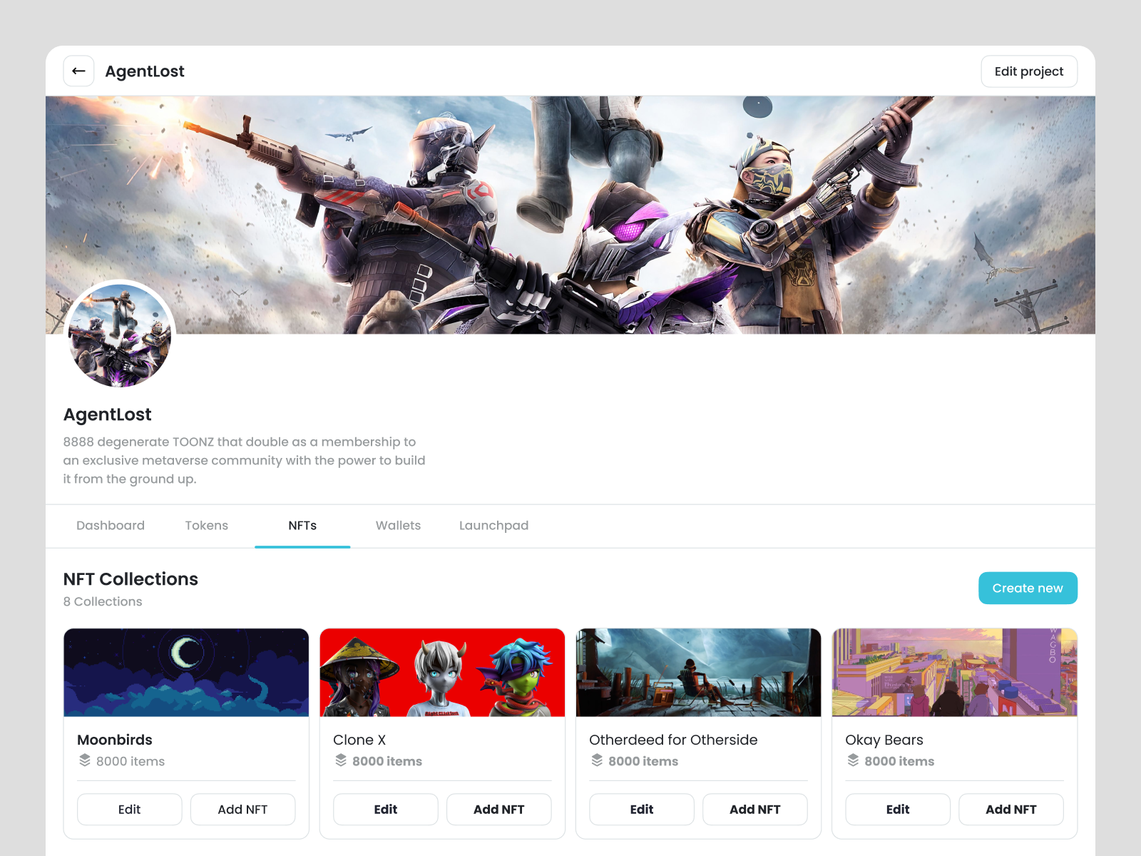 PlayFix - NFT Collection Management Tool by Sok Studio on Dribbble PlayFix - NFT Collection Management Tool