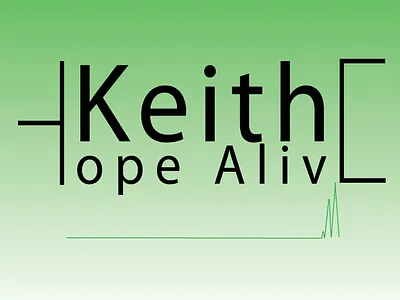 Keith Hope Alive branding design illustration logo type typography vector
