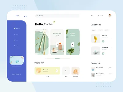 Dishbord - Shoot ui ux 设计