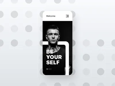 UI Jam 1 agency app art direction clean creative design minimal plastive studio ui ux