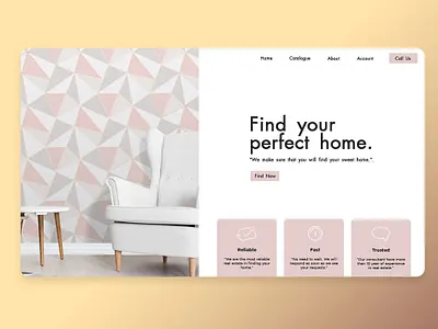 Real Estate Website design estate flat real estate shop ui web web design webdesign website