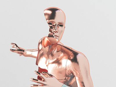Cropp 3d abstract c4d color render rendering