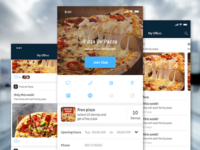 Pizza app app pizza ui