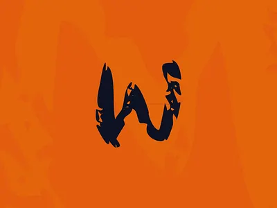 Day 23 - W design experiment letter type typeandcolorchallenge typography vector w