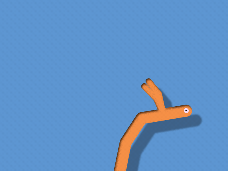 Wind dancer balloon aftereffects animation gif illustration rubberhose2 wind dancer balloon