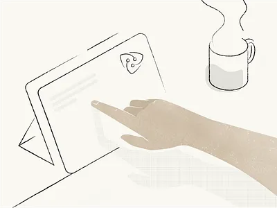 Vertbase - Merchant adobe animation black branding design draw flat illustration illustrator line ui vector vertbase