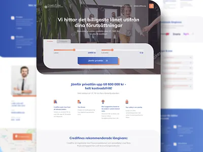 UI/UX Website Design landing page minimal ui design user interface