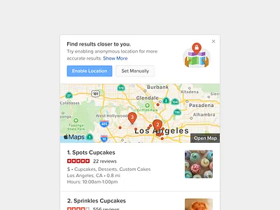 Location 📍 duckduckgo location map module privacy search serp
