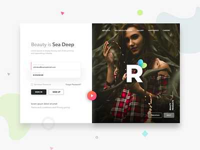 Rubisko Dashboard beauty beauty products seaweed