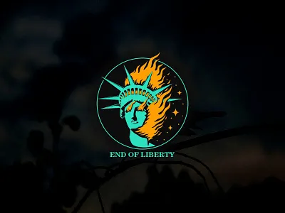 End Of Liberty apparel apparel design artwear band merch clothing clothing line design graphic design icon illustration illustrator logo merch design metal core pop punk post hardcore streetwear tattoo tshirt design typography