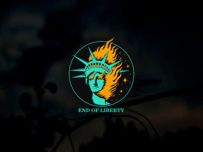 End Of Liberty apparel apparel design artwear band merch clothing clothing line design graphic design icon illustration illustrator logo merch design metal core pop punk post hardcore streetwear tattoo tshirt design typography