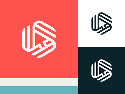 Clickpivot's Logomark arrow brand brand colors brand identity branding clickpivot color colors logo logo design logomark negative space symbol thick lines