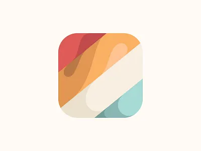 Ios Icon app design flat icon ios logo ui ux vector wave web website yp © yoga perdana