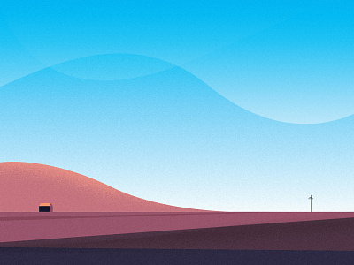 Lonely House house landscape