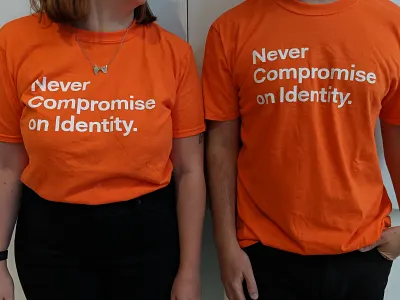 Identiverse 2018 T-shirt argentina auth0 authentication design graphic identity identiverse merchandising security swag t shirt design