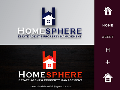 Homesphere Logo Presentation branding clean creative logo creative logo design creative logos design flat illustrator logo logo design logo reveal logo work logoclub logocollection logoconcept logocore logodesign logos logotype minimal
