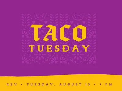 Taco Tuesday design ministry taco taco tuesday