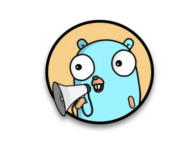 Shoutrrr Logo golang icon illustration logo