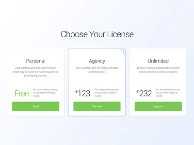 030 Pricing app app design dailyui design flat grid interface page pricing ui ux website