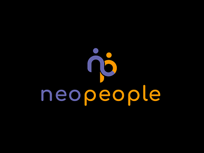neopeople logo branding design human resources logo logo logo design saas logo