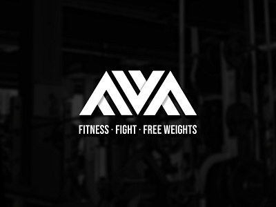 Fitness, Fight, Free Weigts - sport brand logo branding logo