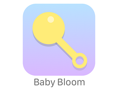 Baby Product Logo app dailylogochallenge design gradient icon illustration logo minimal type typography ui ui design ux