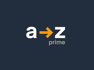 a→z rebound a to z amazon amazon prime branding and identity logo rebrand rebranding typography