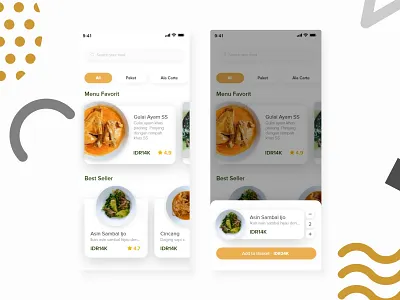 #Exploration - Madang delivery design interaction interface mobile mobile app