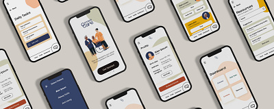 ConnectCare Mobile App app branding design graphic design ui ux